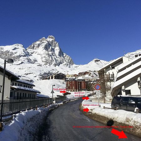 Breuil Cervinia Near Funicular Apartment With Private Garage Exteriör bild