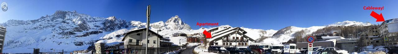 Breuil Cervinia Near Funicular Apartment With Private Garage Exteriör bild